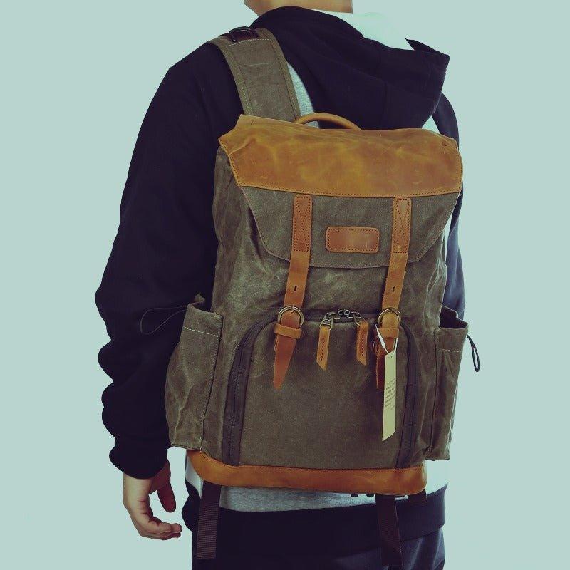 Woosir Canvas DSLR Camera Backpack