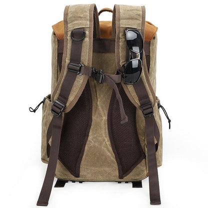 Woosir Canvas DSLR Camera Backpack