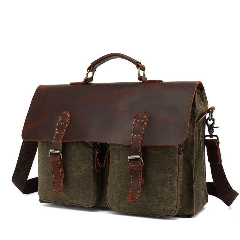 Woosir Canvas Laptop Bag 15.6 Inch