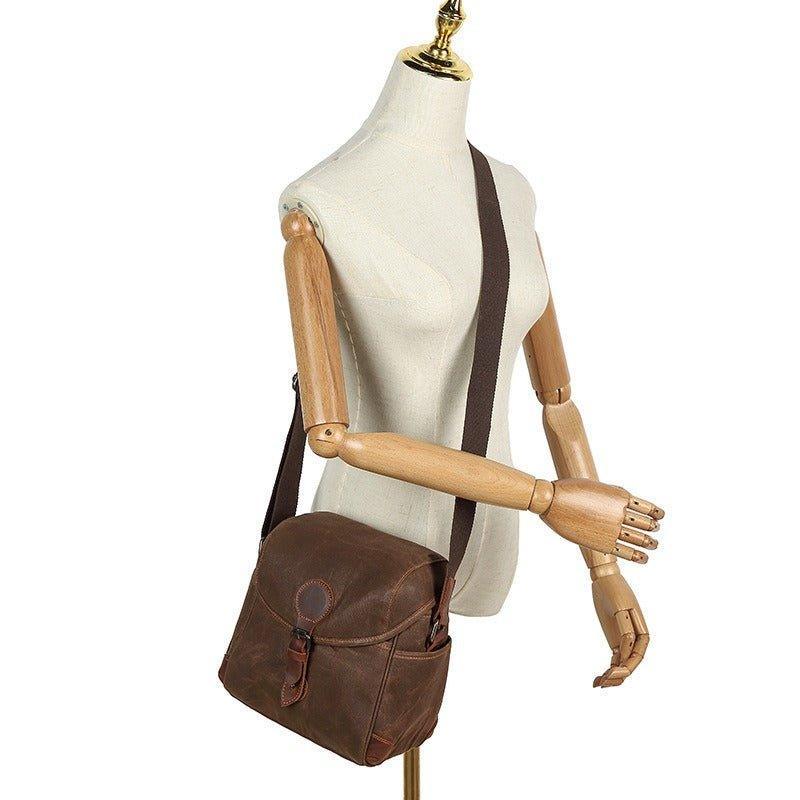 Woosir Canvas Messenger Camera Bag