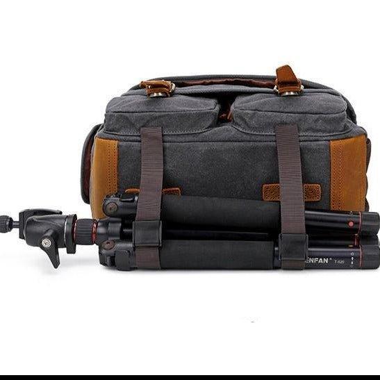 Woosir Canvas Shoulder Messenger Camera Bag