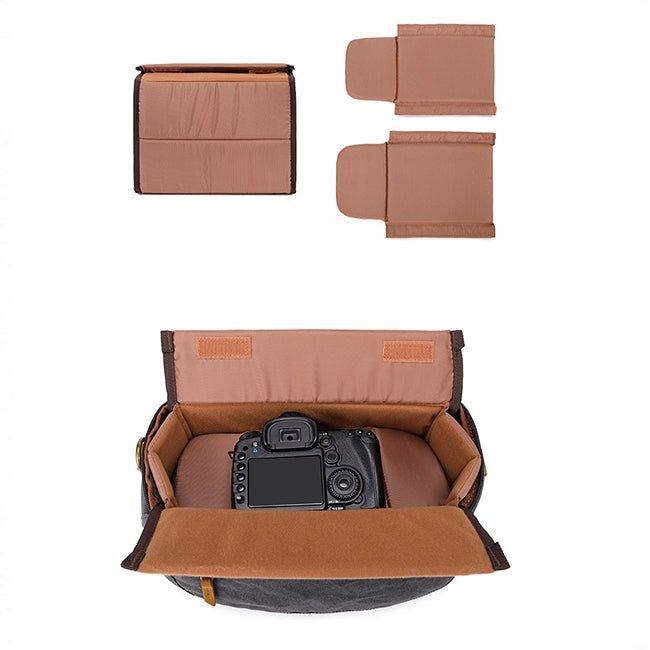 Woosir Canvas Shoulder Messenger Camera Bag