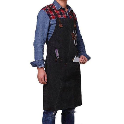 Woosir Canvas Tool Apron With Pockets