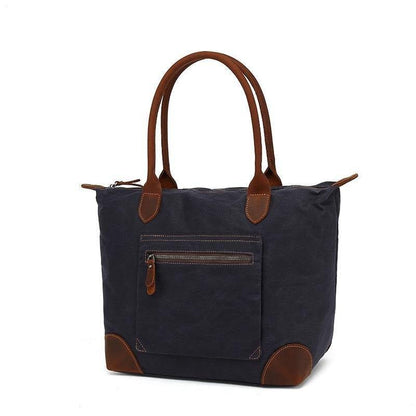 Woosir Canvas Tote Bags with Zipper Closure