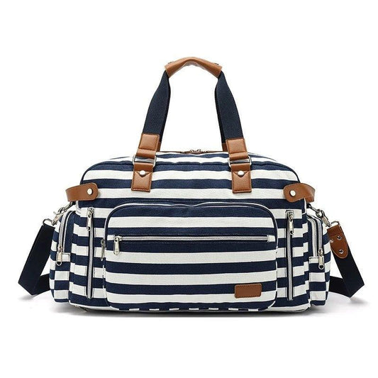 Canvas Weekend Bag for Women with Trolley Sleeve