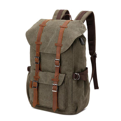 Casual Laptop Canvas Backpack