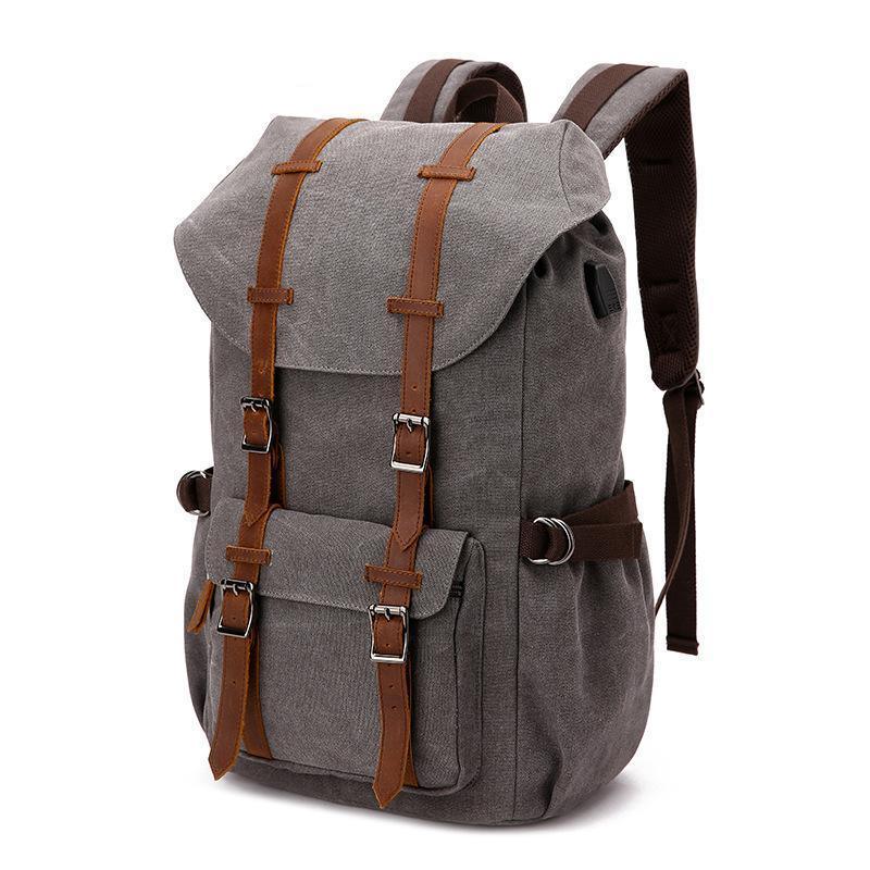 Casual Laptop Canvas Backpack