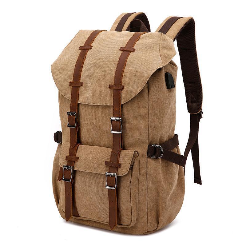 Casual Laptop Canvas Backpack