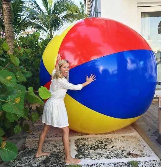 Woosir Classic Giant Inflatable Beach Ball