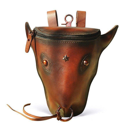 Woosir Cool Cow Head Thigh Fanny Pack