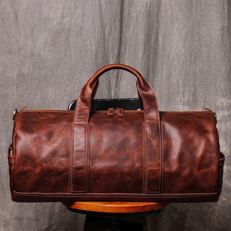 Woosir Cowhide Duffle Bag 21"