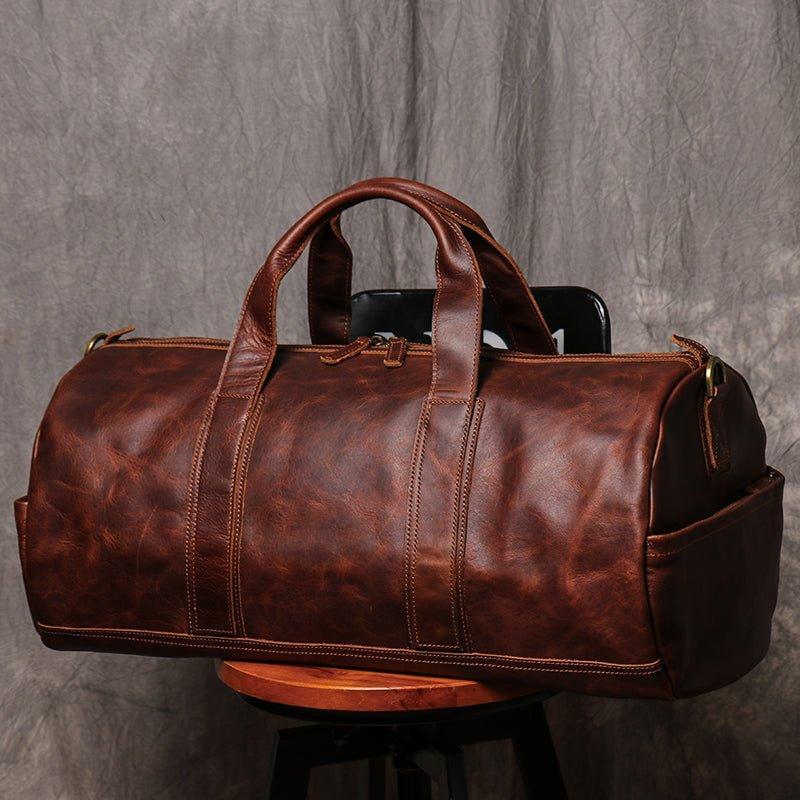 Woosir Cowhide Duffle Bag 21"