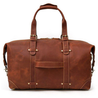 Cowhide Vintage Duffle Bag Leather