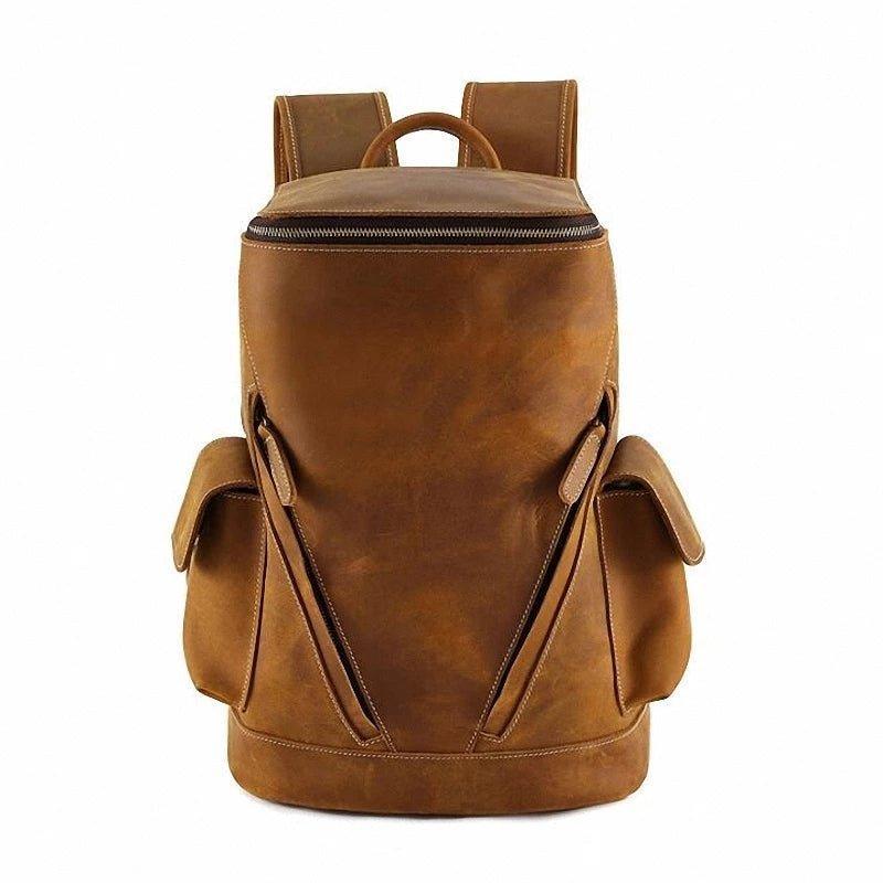 Woosir Cowhide Leather Backpack Men's