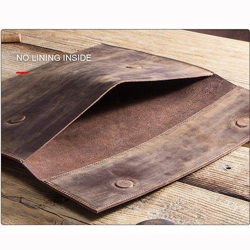 Woosir Crazy Horse Leather Sleeve for MacBook Pro