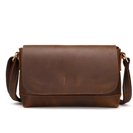 Woosir Cross Body Leather Bag Brown