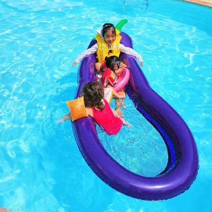 Woosir Eggplant Inflatable Pool Float