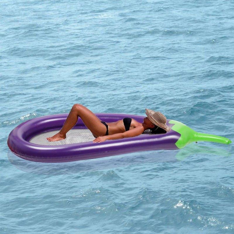 Woosir Eggplant Inflatable Pool Float