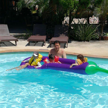 Woosir Eggplant Inflatable Pool Float