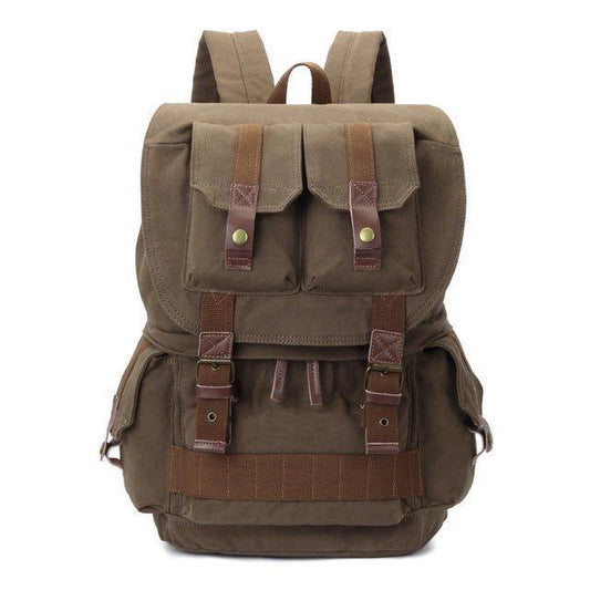 Fashion Canvas Camera Backpack DSLR Case Rucksack