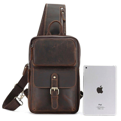 Leather Cross Body Sling Bag