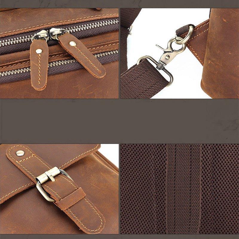 Leather Cross Body Sling Bag