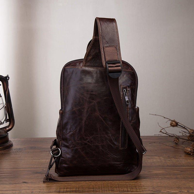 Genuine Leather Sling Bag Vintage