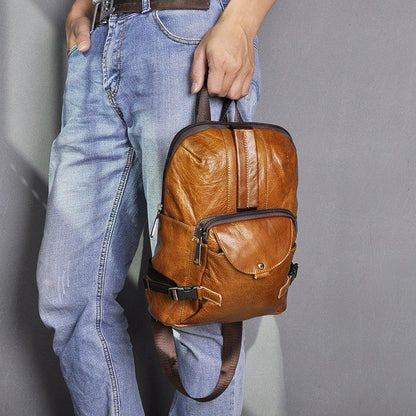 Genuine Leather Sling Bag Vintage