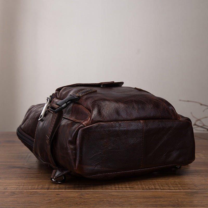 Genuine Leather Sling Bag Vintage