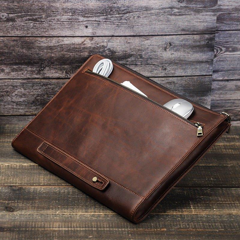 Woosir Genuine Leather Case for Macbook Pro 14.2 Inch