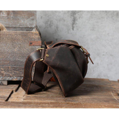 Genuine Leather Cross Body Bag for Men