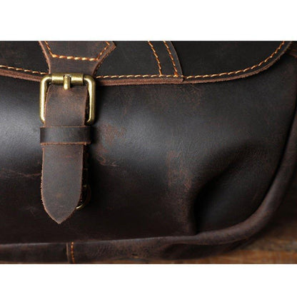 Genuine Leather Cross Body Bag for Men