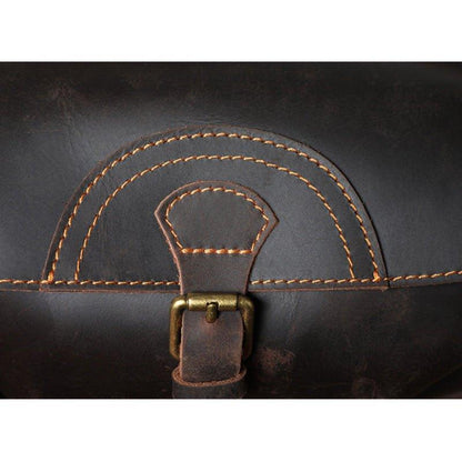 Genuine Leather Cross Body Bag for Men