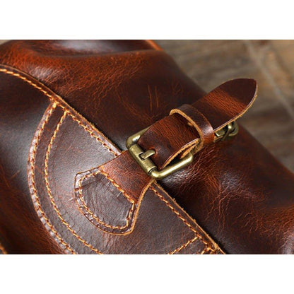 Genuine Leather Cross Body Bag for Men