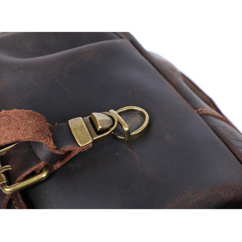 Genuine Leather Cross Body Bag for Men