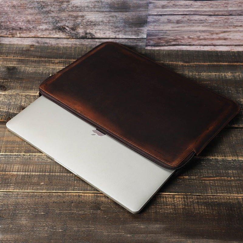 Woosir Leather Laptop Case for Macbook Pro 15.4 Inch