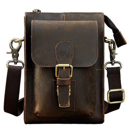 Woosir Genuine Leather Man Messenger Bags