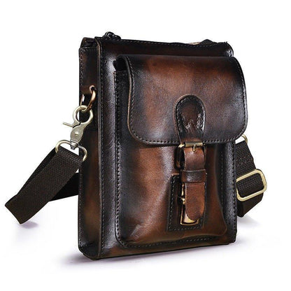 Woosir Genuine Leather Man Messenger Bags