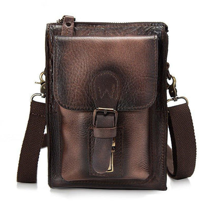 Woosir Genuine Leather Man Messenger Bags