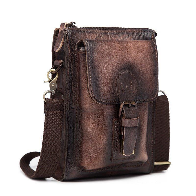 Woosir Genuine Leather Man Messenger Bags