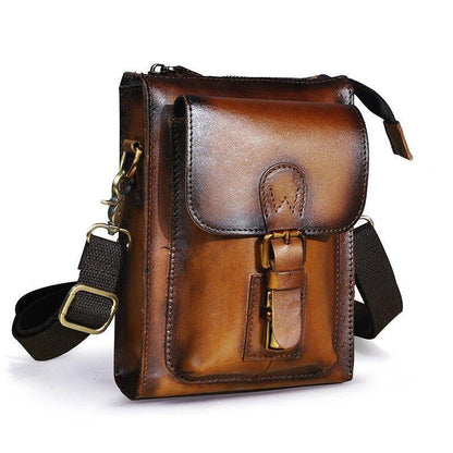 Woosir Genuine Leather Man Messenger Bags