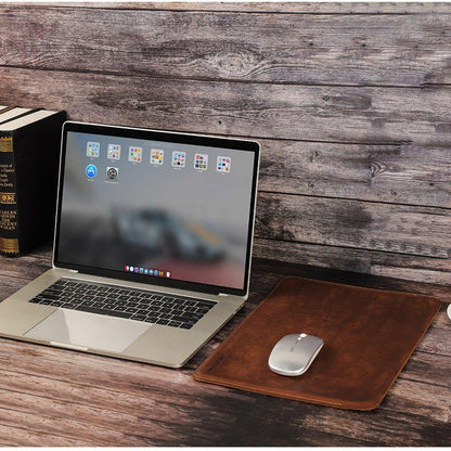 Woosir Genuine Leather Sleeve for 15.4 Inch Macbook Pro