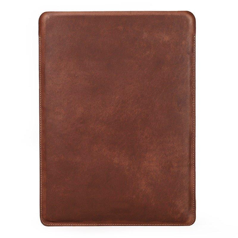 Woosir Genuine Leather Sleeve for 15.4 Inch Macbook Pro