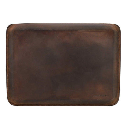 Woosir Vintage Leather Sleeve for 15.4 Inch Macbook Pro