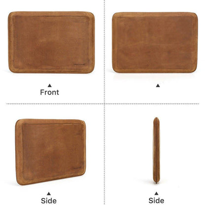 Woosir Vintage Leather Sleeve for 15.4 Inch Macbook Pro