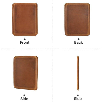 Woosir Vintage Leather Sleeve for 15.4 Inch Macbook Pro