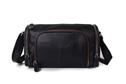 Woosir Genuine Leather Travel Messenger Bag for Men