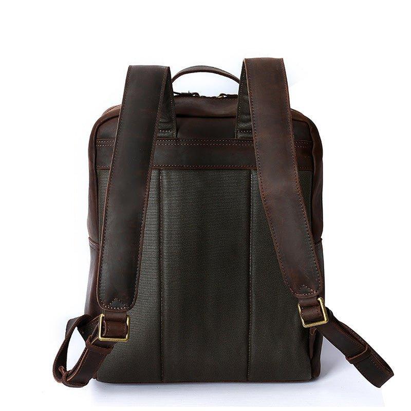 Woosir Laptop Backpack Leather for Work