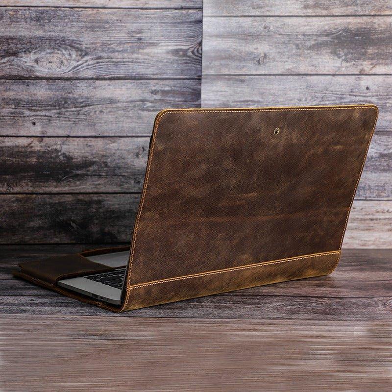 Woosir Laptop Leather Case For MacBook Pro 15.4 Inch