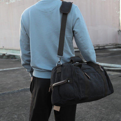 Large Canvas Duffle Bag Mens Women for Travel